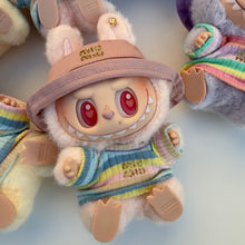 Load image into Gallery viewer, ‘STRIPES’ HAVE A SEAT ZIZI,BABA,SISI BOOM BESPOKE LABUBU