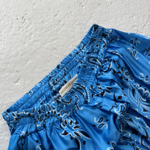 Load image into Gallery viewer, ‘AZURE’ BLUE BANDANA SILK SKIRT CO-ORD