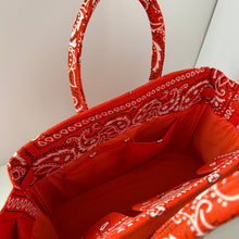 Load image into Gallery viewer, ‘APEROL’ BANDANA BAG BY BOOM BESPOKE