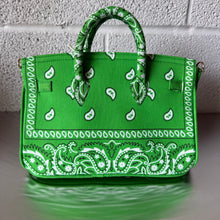 Load image into Gallery viewer, ‘PALM’ SMALL BANDANA BAG BY BOOM BESPOKE