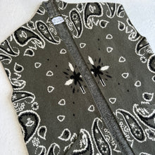 Load image into Gallery viewer, PREORDER ‘OLIVE’ BANDANA KNIT GILET