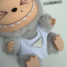 Load image into Gallery viewer, ‘GOGGLES’ WHITE HEHE BOOM BESPOKE LABUBU