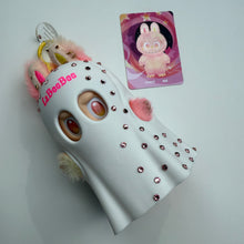 Load image into Gallery viewer, ‘SWAROVSKI GHOST’ LOYALTY BOOM BESPOKE LABUBU