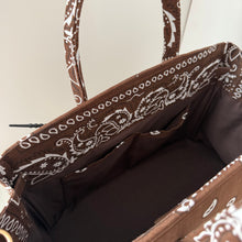 Load image into Gallery viewer, ‘ESPRESSO’ BANDANA BAG BY BOOM BESPOKE