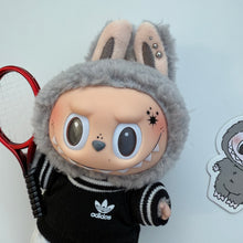 Load image into Gallery viewer, ‘TENNIS RACKET’ SESAME BEAN BOOM BESPOKE LABUBU