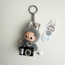 Load image into Gallery viewer, ‘CUSTOM TEXT’ ‘W’ PIN FOR LOVE (MINI) BOOM BESPOKE LABUBU NEUTRAL PACK