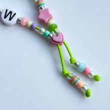 Load image into Gallery viewer, ‘SPRING’ CHUNKY PASTEL ADJUSTABLE PHONE BEADS WRISTLET