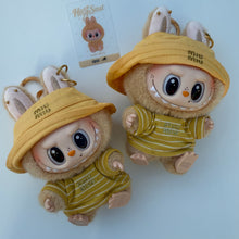 Load image into Gallery viewer, MUSTARD ‘STRIPES’ BABA BOOM BESPOKE LABUBU