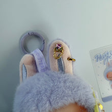 Load image into Gallery viewer, ‘STRIPES & GLASSES’ ZIZI CREAM HAT BOOM BESPOKE LABUBU