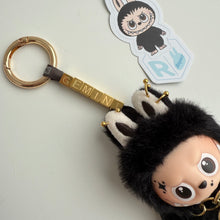 Load image into Gallery viewer, ‘CUSTOM TEXT’ ‘R’ PIN FOR LOVE (MINI) BOOM BESPOKE LABUBU NEUTRAL PACK