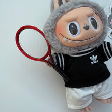 Load image into Gallery viewer, ‘TENNIS RACKET’ SESAME BEAN BOOM BESPOKE LABUBU