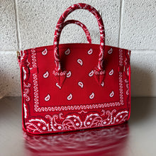 Load image into Gallery viewer, ‘CHERRY’ BANDANA BAG BY BOOM BESPOKE