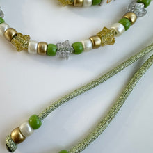 Load image into Gallery viewer, PIXIE DUST GREEN ADJUSTABLE CROSSBODY PHONE STRAP