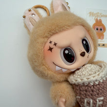 Load image into Gallery viewer, ‘CROCHET COFFEE’ BABA BOOM BESPOKE LABUBU