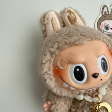 Load image into Gallery viewer, ‘MOON STONE’ TOFFEE BOOM BESPOKE LABUBU NEUTRAL PACK