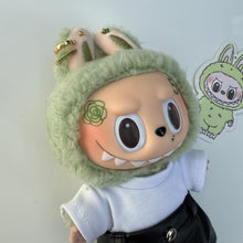 Load image into Gallery viewer, ‘LEATHERS’ GREEN GRAPE BOOM BESPOKE LABUBU