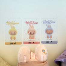 Load image into Gallery viewer, ‘STRIPES’ HAVE A SEAT ZIZI,BABA,SISI BOOM BESPOKE LABUBU