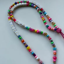 Load image into Gallery viewer, ‘BUBBLEGUM’ PINK ADJUSTABLE CROSSBODY PHONE STRAP