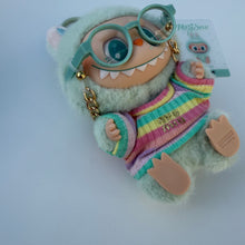 Load image into Gallery viewer, ‘GLASSES & STRIPES’ QUQU BOOM BESPOKE LABUBU