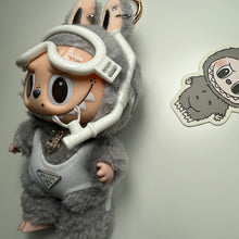 Load image into Gallery viewer, ‘SNORKEL’ SESAME BEAN BOOM BESPOKE LABUBU