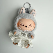 Load image into Gallery viewer, ‘CREAM BOUCLÉ’ HEHE BOOM BESPOKE LABUBU NEUTRAL PACK