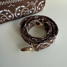 Load image into Gallery viewer, ‘ESPRESSO’ SMALL BANDANA BAG BY BOOM BESPOKE