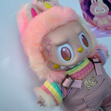 Load image into Gallery viewer, ‘STRIPES DUNGAREE’ LOYALTY BOOM BESPOKE LABUBU