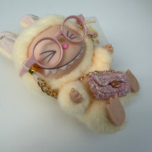 Load image into Gallery viewer, ‘GLASSES & BOUCLÉ BAG’ SISI BOOM BESPOKE LABUBU