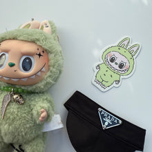 Load image into Gallery viewer, ‘SKULL & WING’ GREEN GRAPE BOOM BESPOKE LABUBU