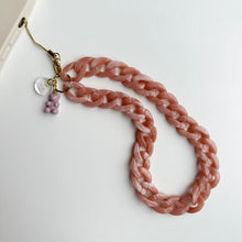 Load image into Gallery viewer, ‘BLUSH’ BOOM BESPOKE PHONE CHAIN CHARM