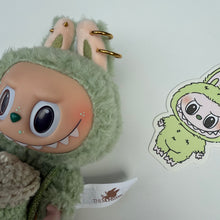 Load image into Gallery viewer, ‘MATCHA’ GREEN GRAPE BOOM BESPOKE LABUBU