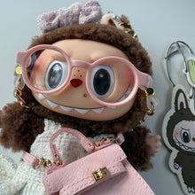 Load image into Gallery viewer, ‘BOUCLE’ CHESTNUT COCOA ‘THE SECRET’ BOOM BESPOKE LABUBU