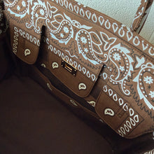 Load image into Gallery viewer, ‘ESPRESSO’ BANDANA BAG BY BOOM BESPOKE
