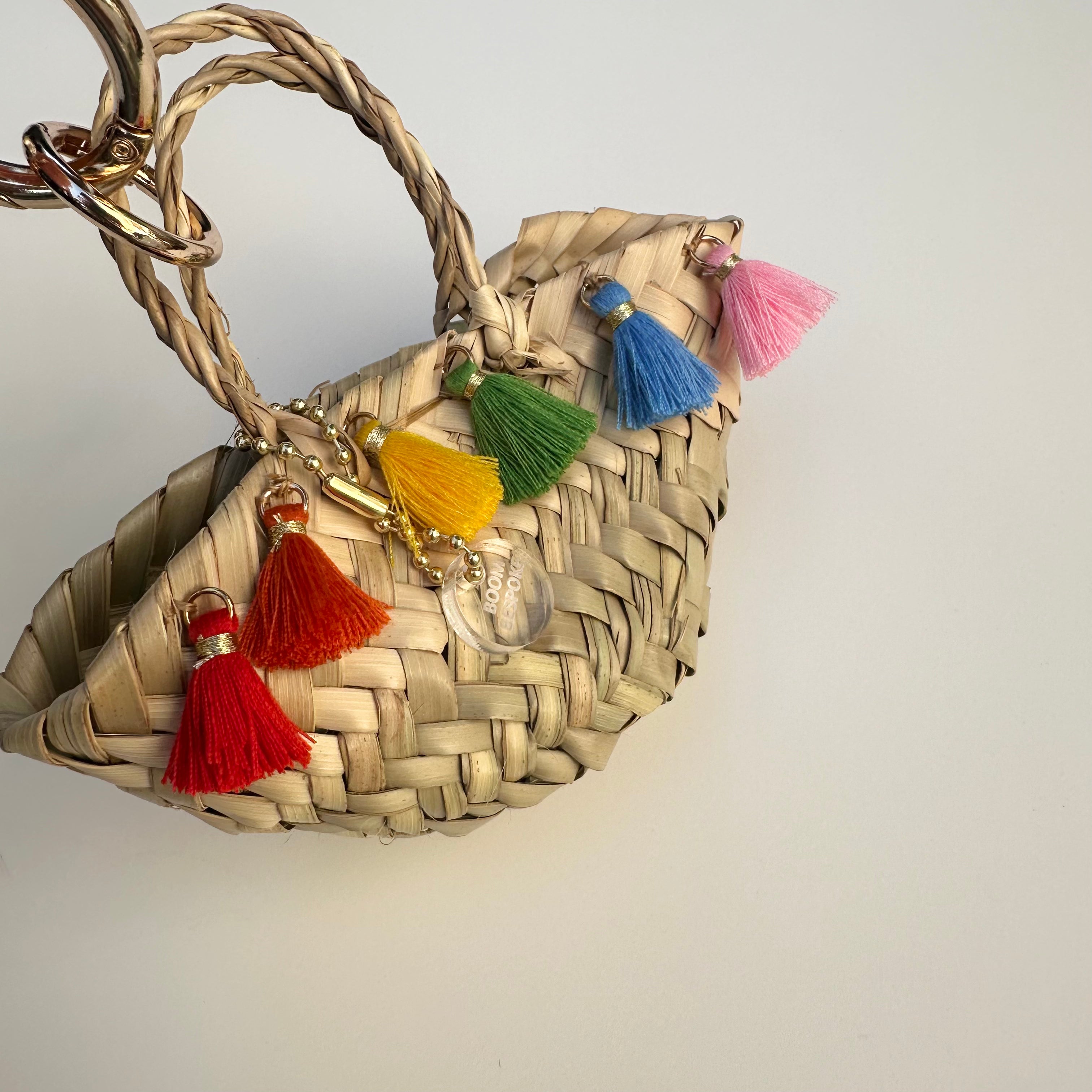 ‘BOOMBOW’ BASKET BOOM BESPOKE BAG CHARM