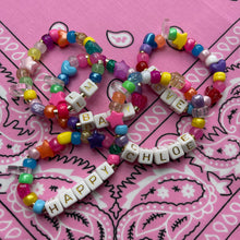 Load image into Gallery viewer, "BESPOKE" BEADED ELASTIC BRACELET