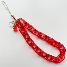 Load image into Gallery viewer, ‘CHERRY’ BOOM BESPOKE PHONE CHAIN CHARM