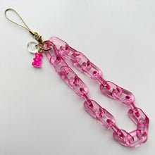 Load image into Gallery viewer, ‘RASPBERRY’ BOOM BESPOKE PHONE CHAIN CHARM