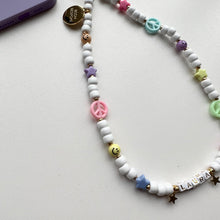 Load image into Gallery viewer, ‘PEACE & SMILE’ ✌🏽 BOOM BESPOKE PHONE BEADS