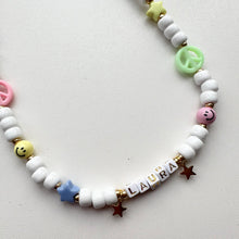 Load image into Gallery viewer, ‘PEACE & SMILE’ ✌🏽 BOOM BESPOKE PHONE BEADS