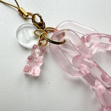 Load image into Gallery viewer, ‘CANDY FLOSS’ BOOM BESPOKE PHONE CHAIN CHARM