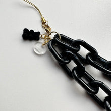 Load image into Gallery viewer, ‘LIQUORICE’ BOOM BESPOKE PHONE CHAIN CHARM