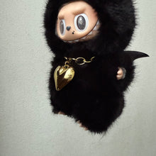 Load image into Gallery viewer, ´BLACK ZIMOMO STYLE’ SESAME BEAN BOOM BESPOKE LABUBU
