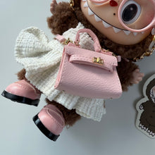 Load image into Gallery viewer, ‘BOUCLE’ CHESTNUT COCOA ‘THE SECRET’  BOOM BESPOKE LABUBU
