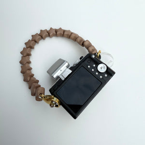 PREORDER - NUDES BOOM LABUBU CROSSBODY BEADED CAMERA