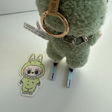 Load image into Gallery viewer, ‘SKIING’ GREEN GRAPE  BOOM BESPOKE LABUBU
