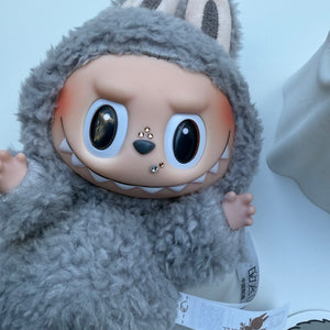 ‘SWAROVSKI GHOST’ SESAME BEAN BOOM BESPOKE LABUBU