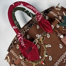 Load image into Gallery viewer, BANDANA HANDLE WRAPS BY BOOM BESPOKE
