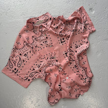 Load image into Gallery viewer, ‘ROSÉ’ PINK BANDANA SILK SHIRT CO-ORD
