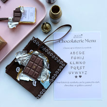 Load image into Gallery viewer, ‘BOOM BAR’ LEATHER CHOCOLATE BAR BAG CHARM BY BOOM BESPOKE
