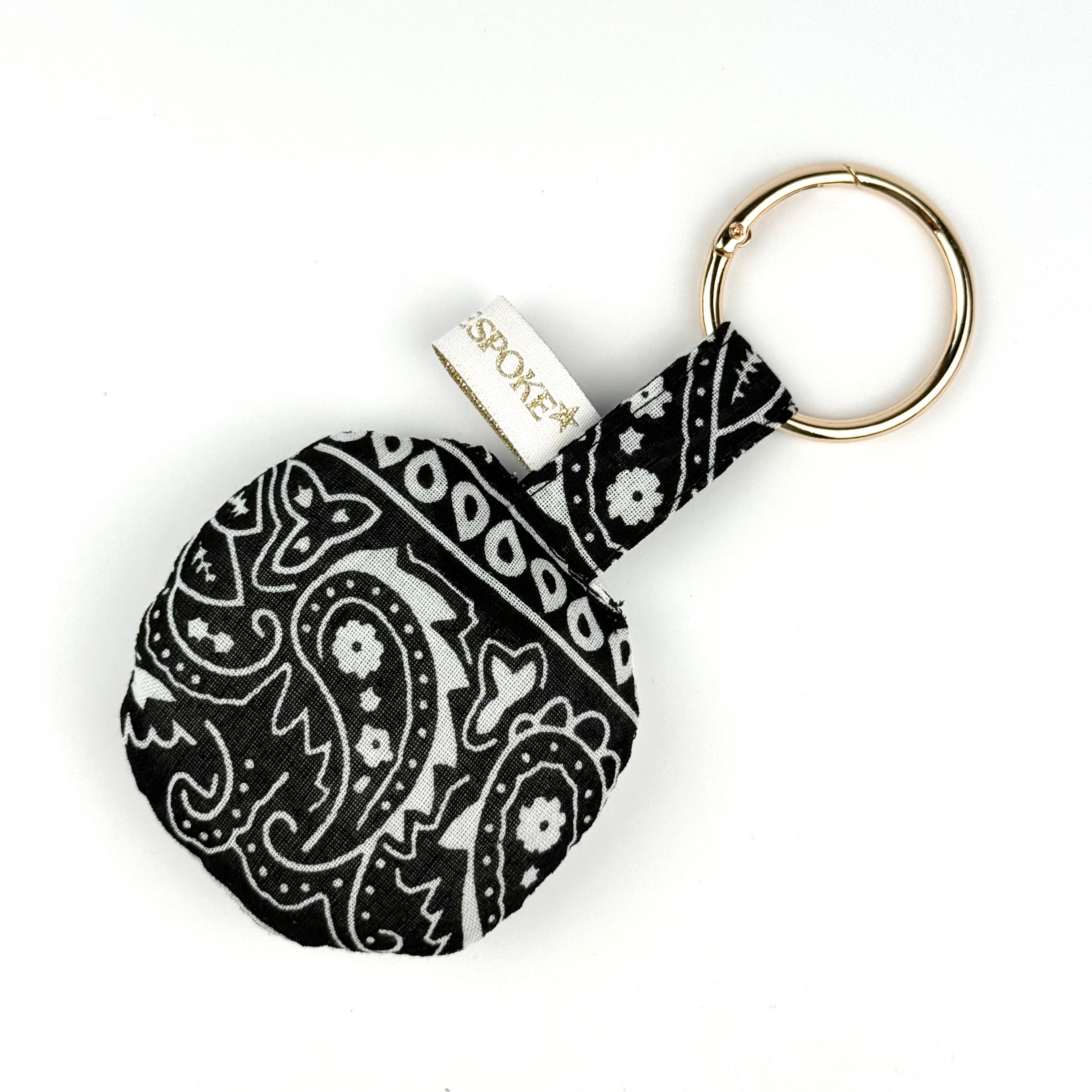 ‘OPPOSITES ATTRACT’ BOOM PUFFY BANDANA YIN YANG BAG CHARM